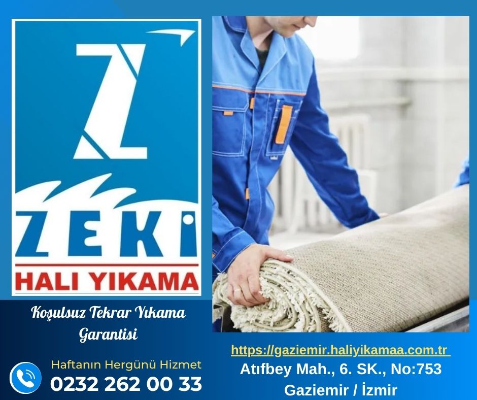 gaziemir halı yıkama